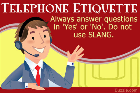 Telephone Etiquette